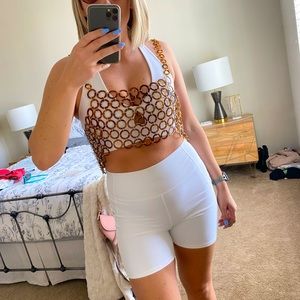 Zara tortoise shell ring top